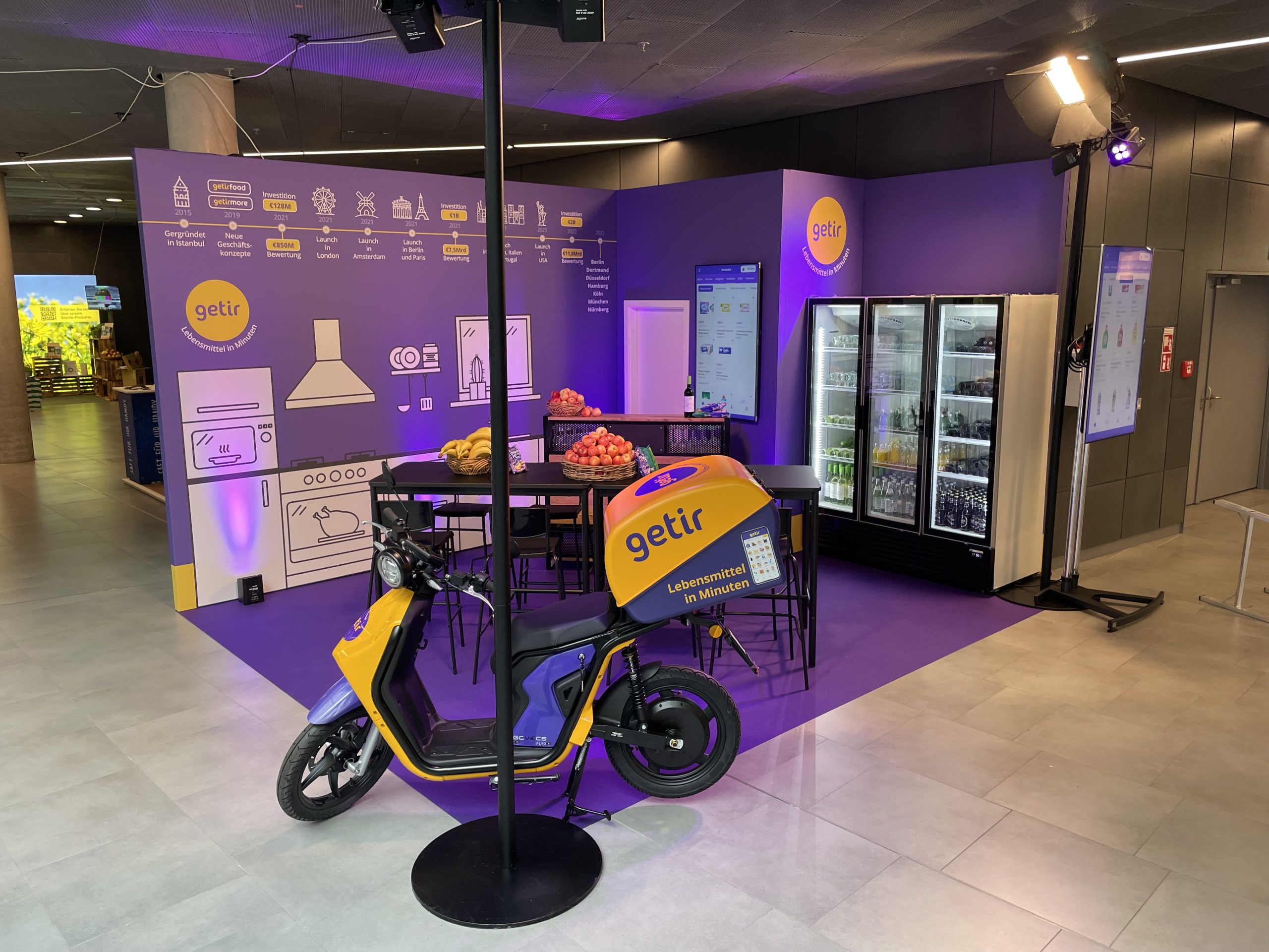 Getir-exhibition booth